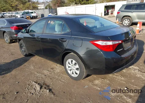 2014 Toyota Corolla Le from USA, damaged, VIN 2T1BURHE1EC123322